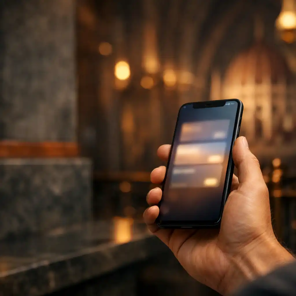 Mobiltelefonon használt kártyaélmény